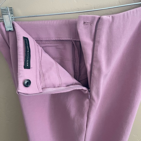 WHBM Comfort Stretch Flat-front Skinny Ankle Pants - Picture 4 of 6